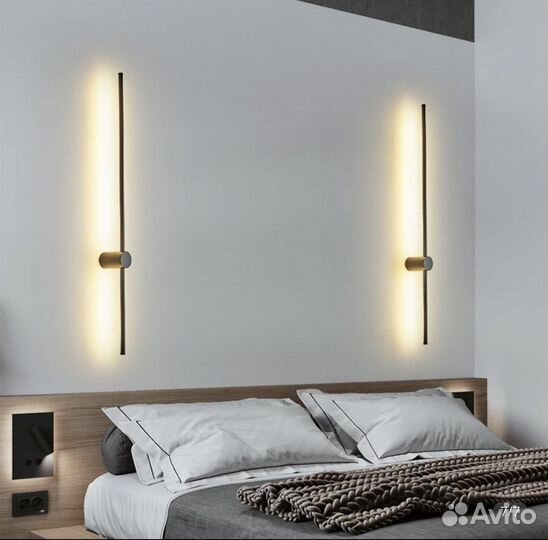 Светодиодная лампа бра палка 100см