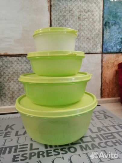 Контейнеры tuppereare вакуумные 4 штуки каскад