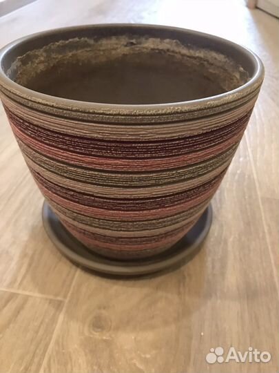 Горшок для цветов керамика