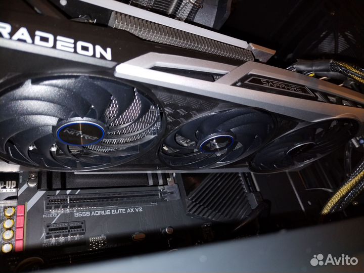 Видеокарта Sapphire RX 6700 XT Nitro+, 12 Гб GPU