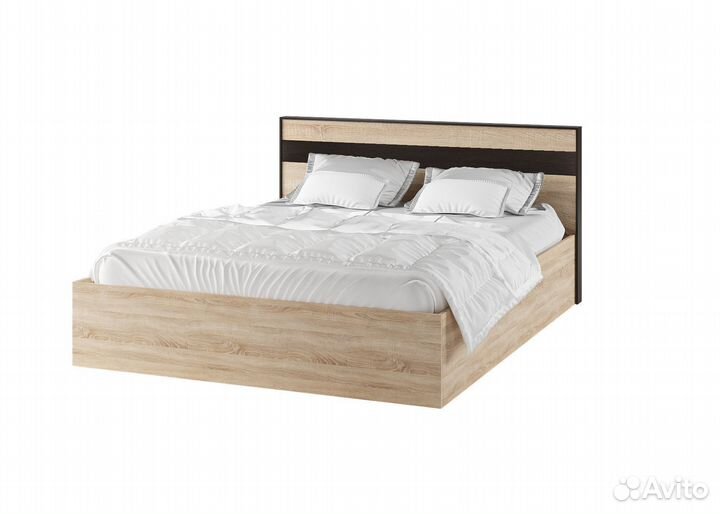 Лирика Кровать лк-1 1,6 настил лдсп