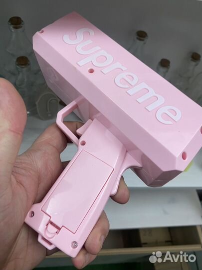 Розовый маниган Supreme (новый)