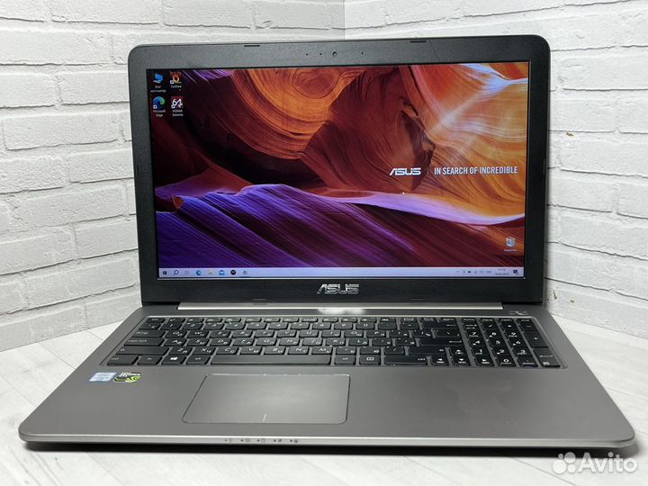 Игровой ноутбук Asus Core i5/GeFoce GTX/SSD+HDD