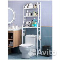 Полки над стиральной машиной и над унитазом новые