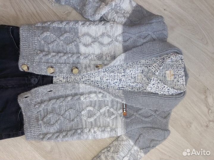 Кофта, рубашка, брюки на мальчика 110-116