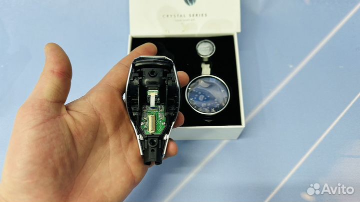 Хрустальная ручка кпп BMW G31 м триколор