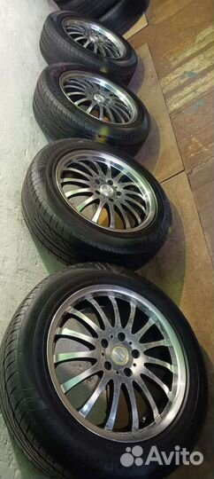 Литые диски R17 5х114,3. В отличном состоянии