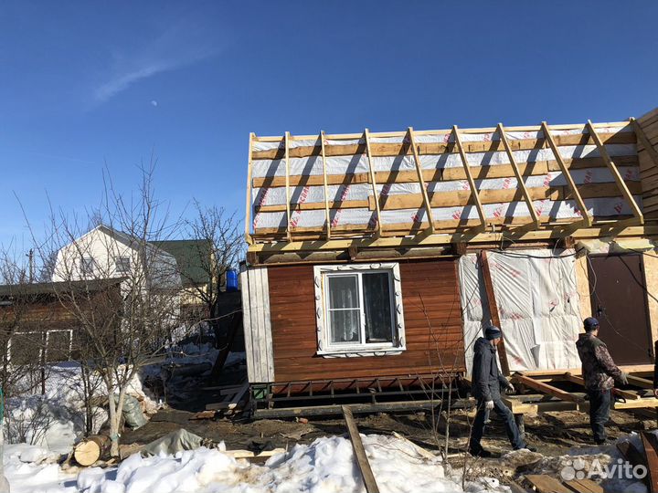 Строительство и реконструкция домов дач