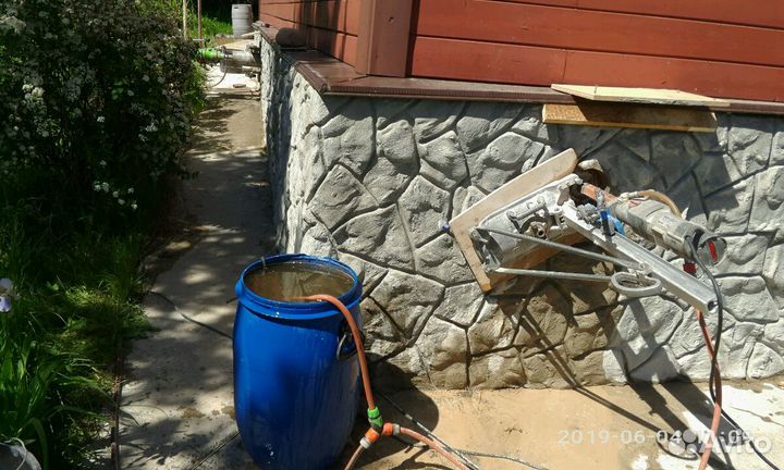 Алмазное бурение, сверление резка бетона