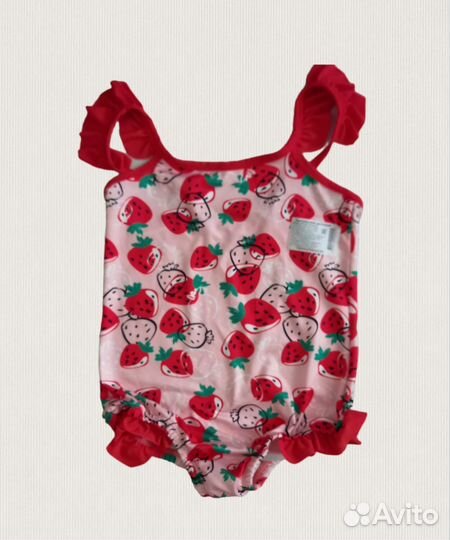 Купальник для девочки, новый 122