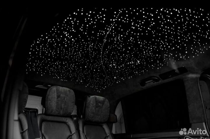 Установка звездного неба в салон автомобиля