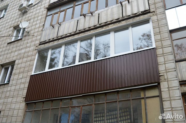 Остекление и отделка балконов. Окна пвх. Ремонт