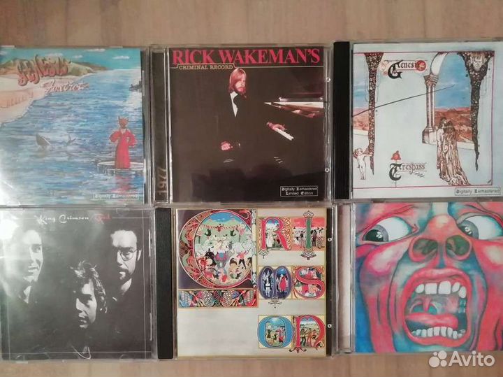 Paul Mccartney/KingCrimson/Genesis/Yes