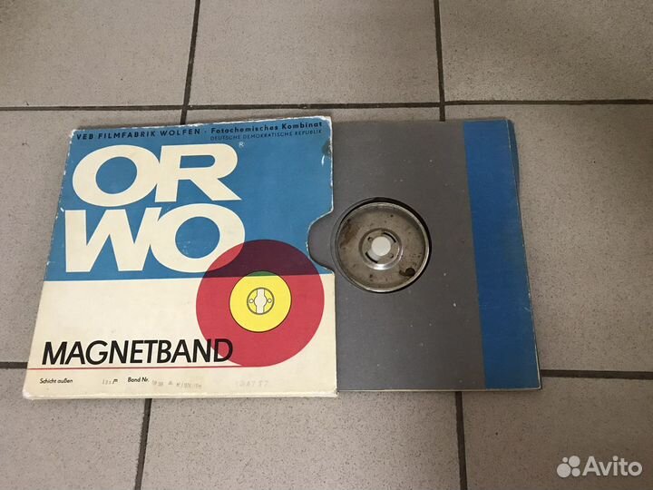 Магнитная лента “orwo” гдр