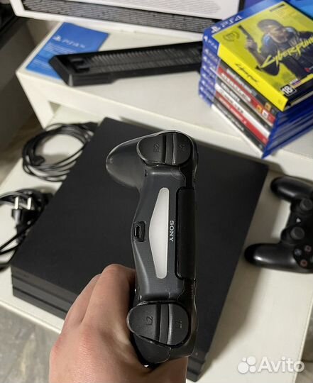 Sony playstation 4 pro/700 игр/гарантия