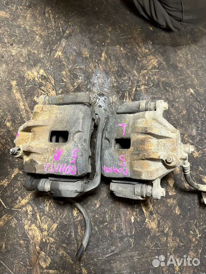 Передние суппорта Hyundai Sonata 5 Тагаз