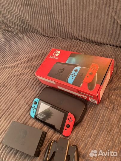 Nintendo switch rev 2 прошитая чип