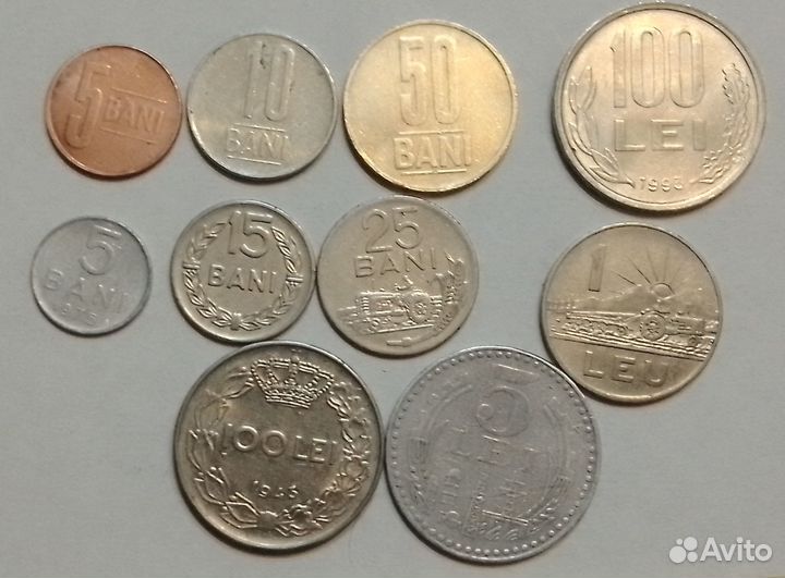 Наборы (подборки) монет стран Европы №2