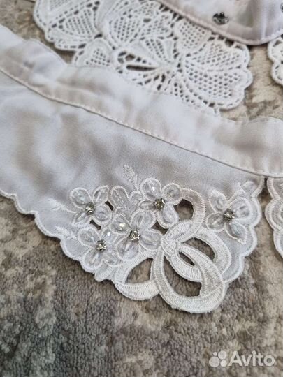 Воротнички на школьное платье