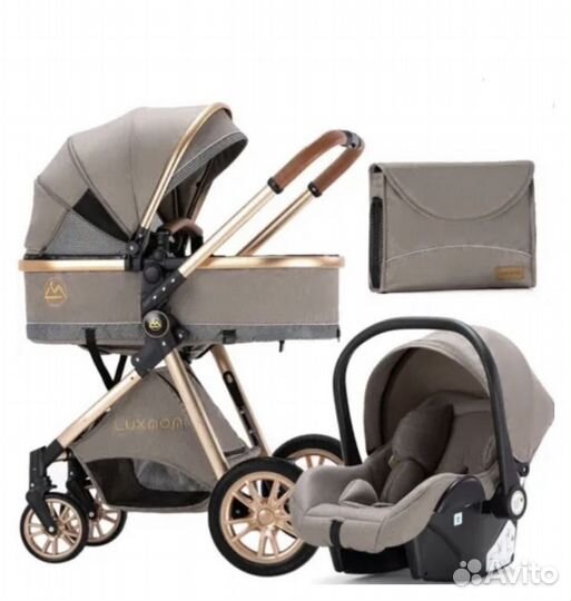 Коляска luxmom 3 в 1