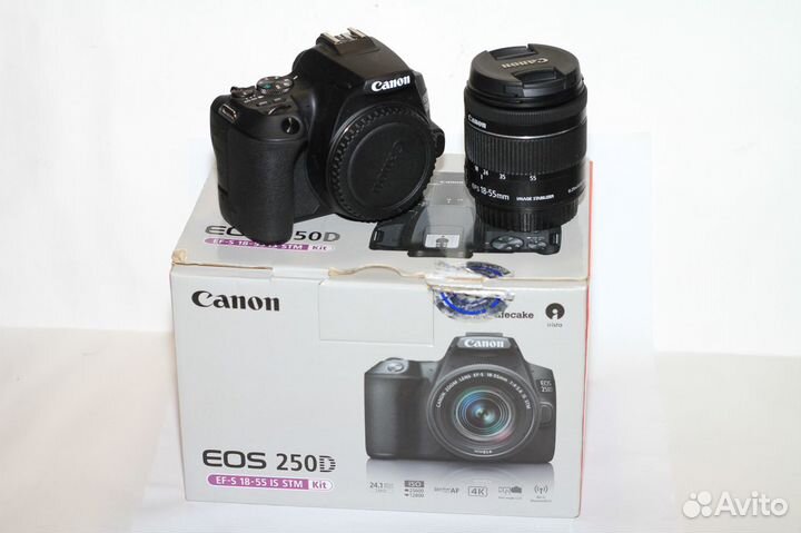 Canon 250D kit 18-55 STM