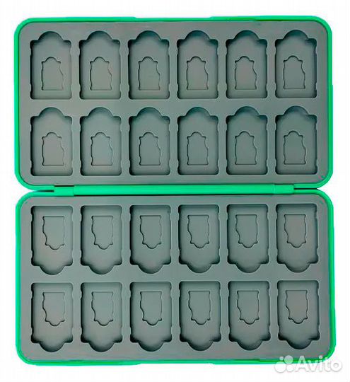 Кейс для хранения 24 игровых карт Nintendo Switch Storage Box (Rick & Morty)