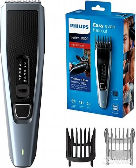 Машинка для стрижки Philips HC3530/15 серебристый