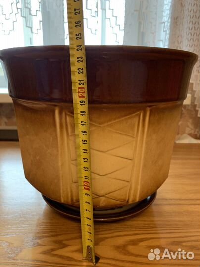 Горшок для цветов, керамика