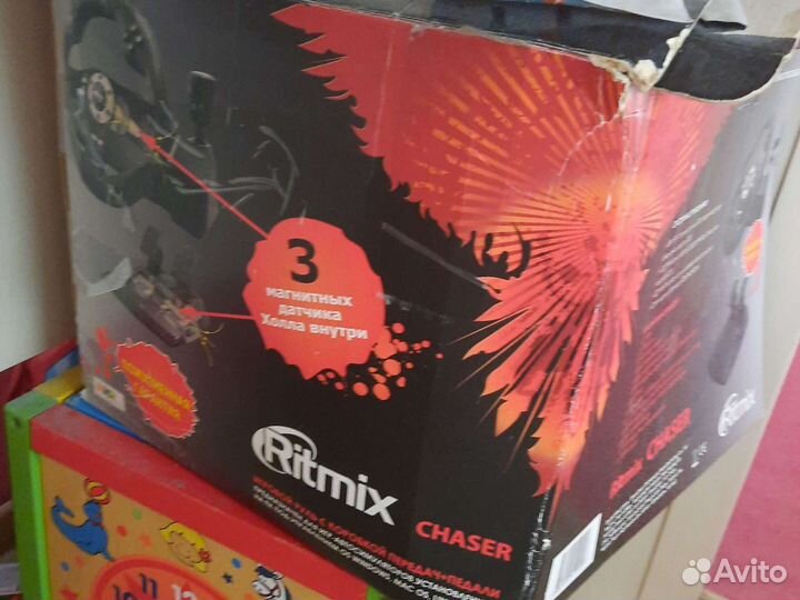Игровой руль Ritmix