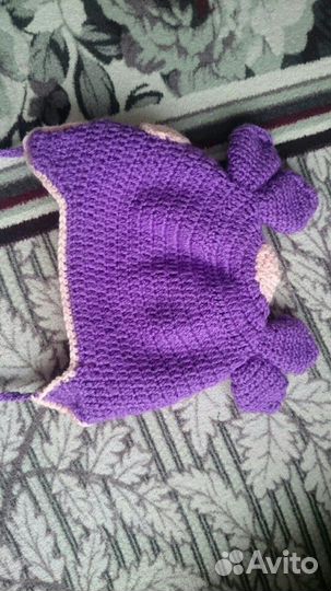 Шапка Лунтик