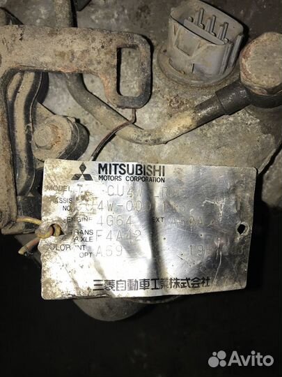 Коробка АКПП Mitsubishi Airtrek Аиртрек CU4W 4G64