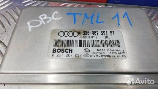 Блок управления двигателем audi A8 D2 (TML11PF01)