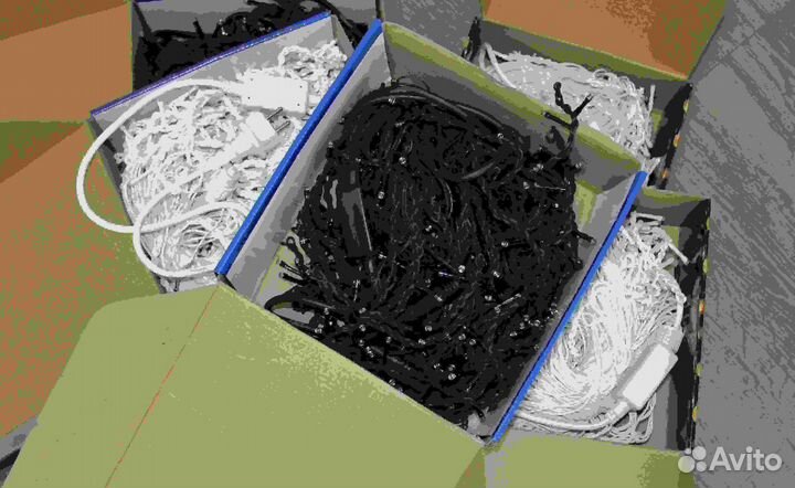 Гирлянда бахрома 25м