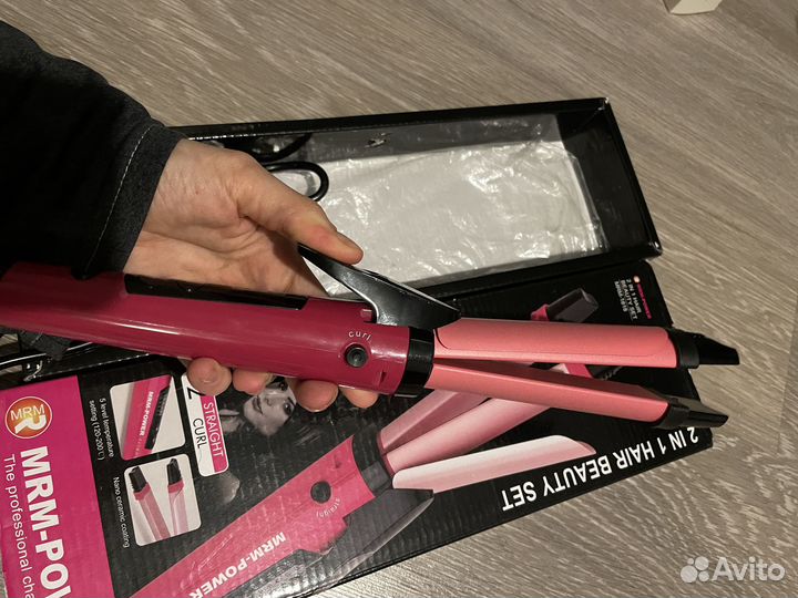 Плойка для волос 2 в 1