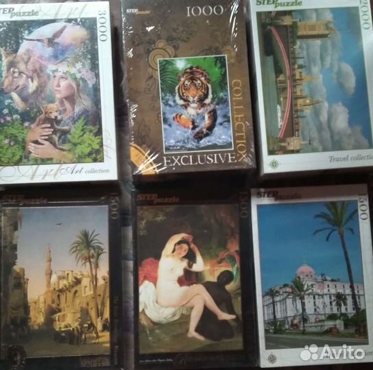 Пазлы новые