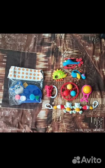 Игрушки погремушки грызунки