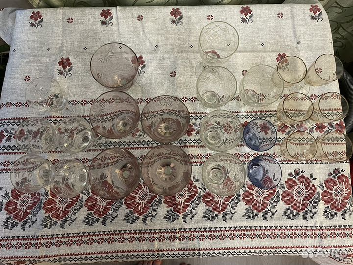 Бокалы и рюмки СССР