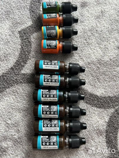 Пигменты для перманентного макияжа