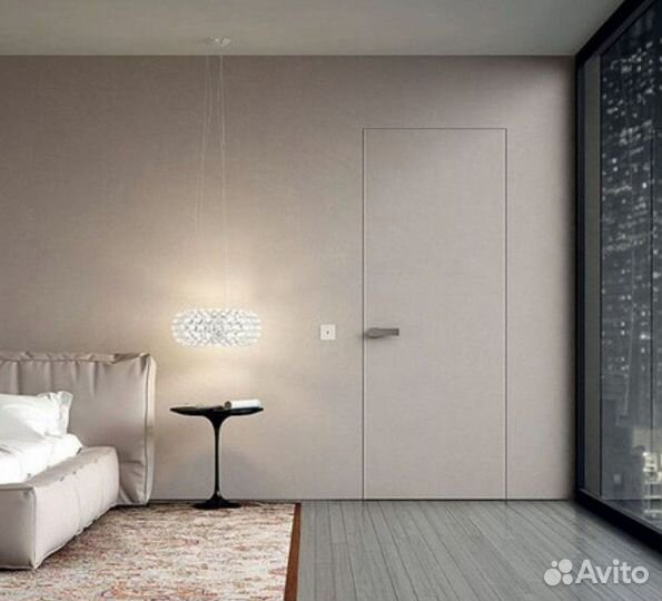 Дверь скрытая под отделку