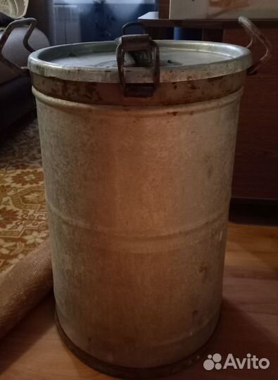 Бак алюминиевый 40 литров бу