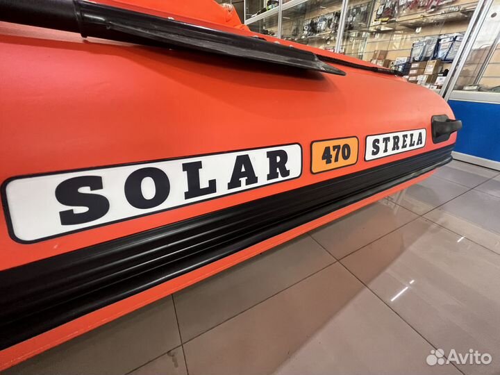 Водометная Лодка пвх Солар 470JET Стрела (тоннель)