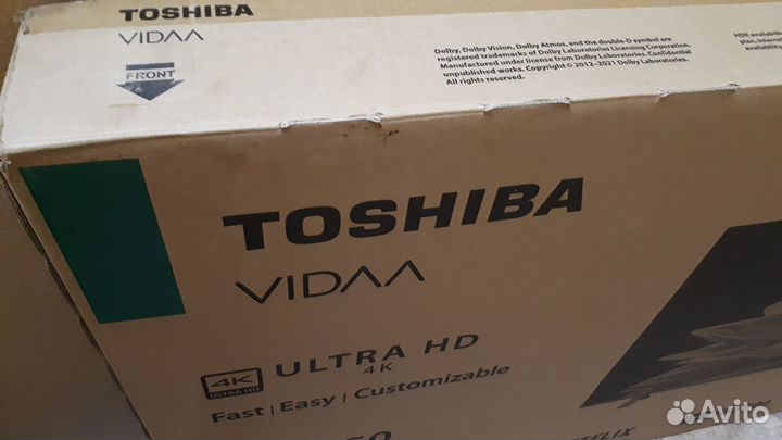 Новый Qled Toshiba 55C450KE 55