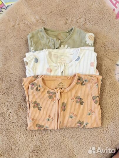 Набор слипов 3 шт Next baby на молнии