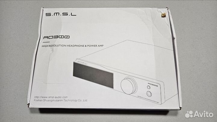 Усилитель цап smsl ao300 Bluetooth, USB DAC