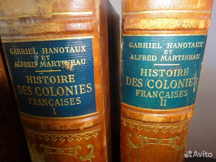 Книги Франция 1932 год. Антиквариат. Кожа. История