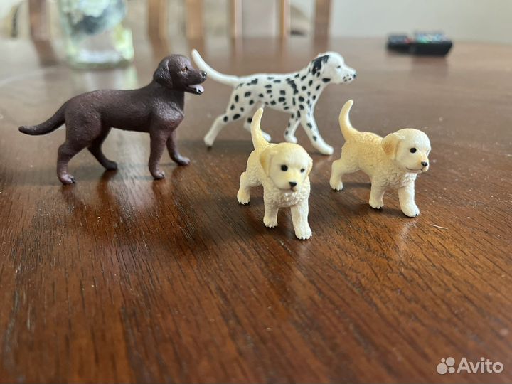 Фигурки schleich, собаки