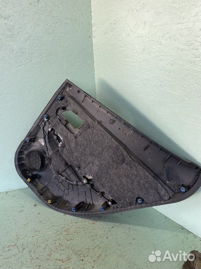 Обшивка двери задняя левая kia rio 3