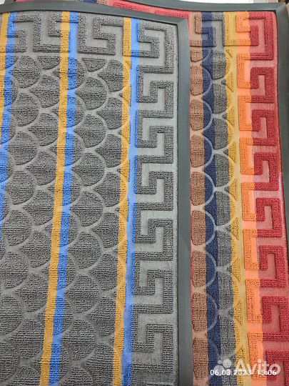 Ковры придверные ворс на резиновой основе