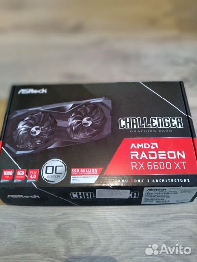 Видеокарта RX 6600xt