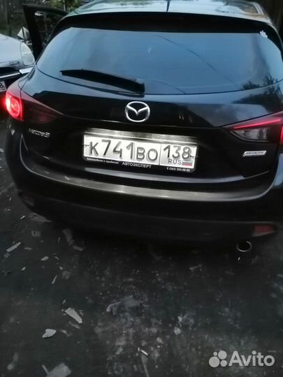Подсветка номера на Mazda 3 Mazda 6